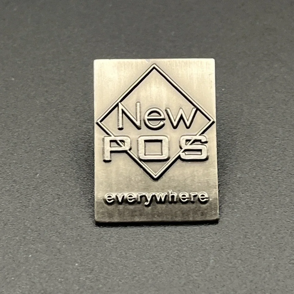 McDonald's New POS Everywhere Point-Of-Sale Employee Lapel‎ Hat Pin